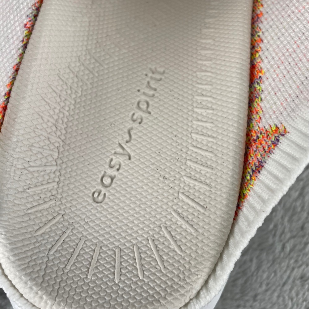 Easy Spirit Sedavera2-H Women 10M Multi Color Knit Slide Sandals Space Dye White - Picture 3 of 5